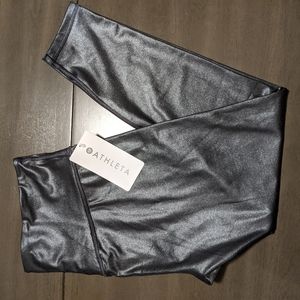 Athleta elation shimmer ultra high rise tight blac